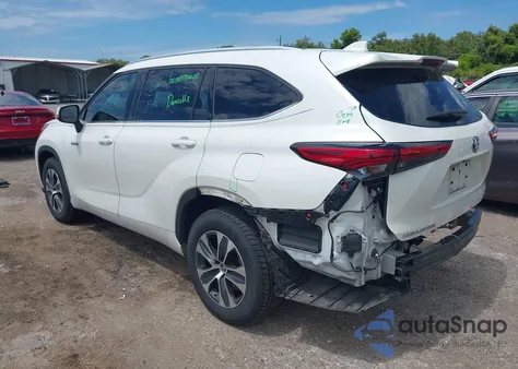 2020 Toyota Highlander Hybrid Xle from USA, damaged, VIN 5TDGARAH1LS502523